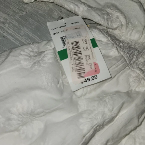 Girls GB girls sz L white dress New nwt - Picture 2 of 5